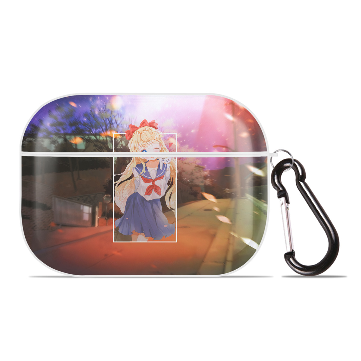 （画像用） 美少女戦士セーラームーン Sailor Moon 【AirPods Pro用】ハードシェル保護ケース 耐衝撃・防指紋・カラビナ付き商品仕様