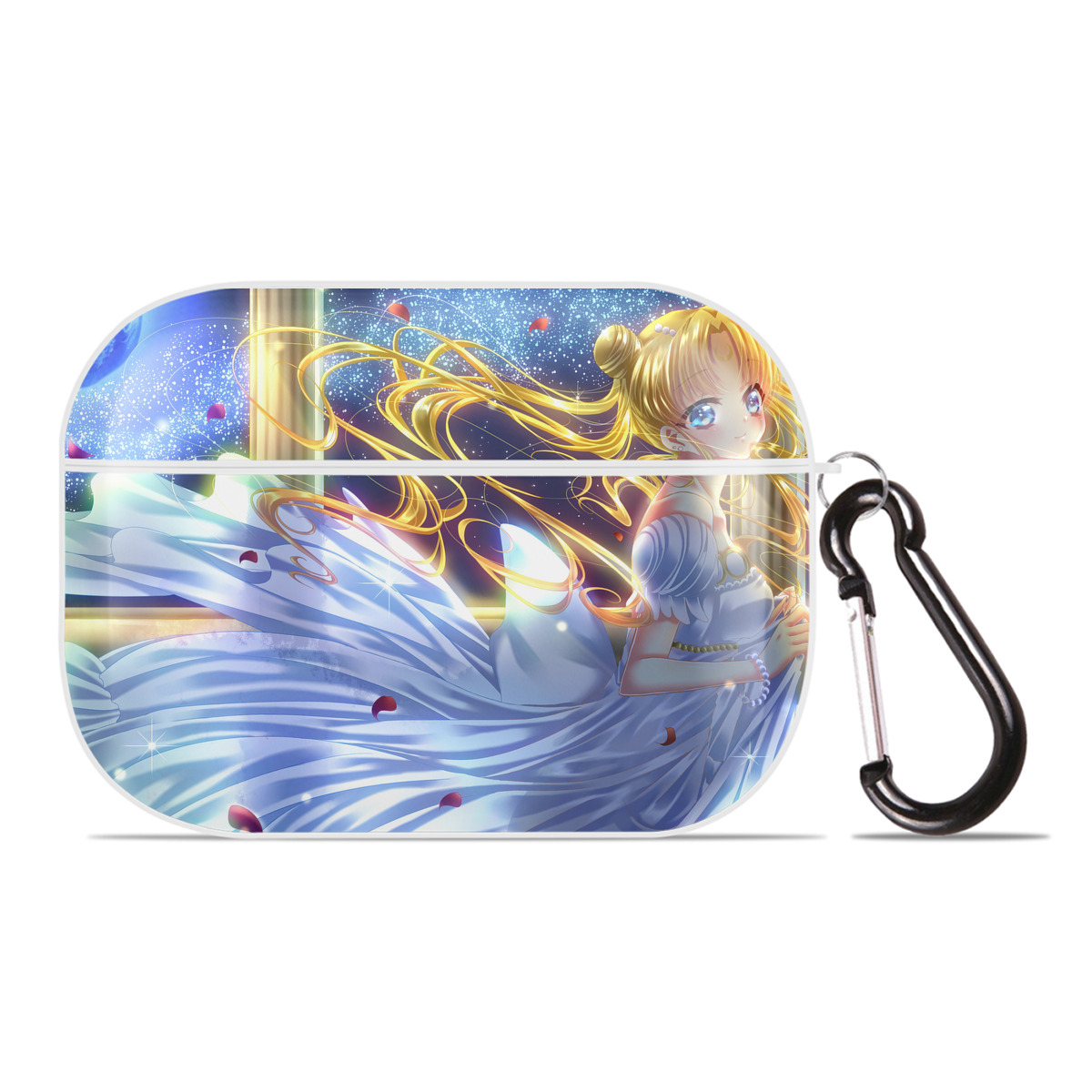 （画像用） 美少女戦士セーラームーン Sailor Moon 【AirPods Pro用】ハードシェル保護ケース 耐衝撃・防指紋・カラビナ付き商品仕様