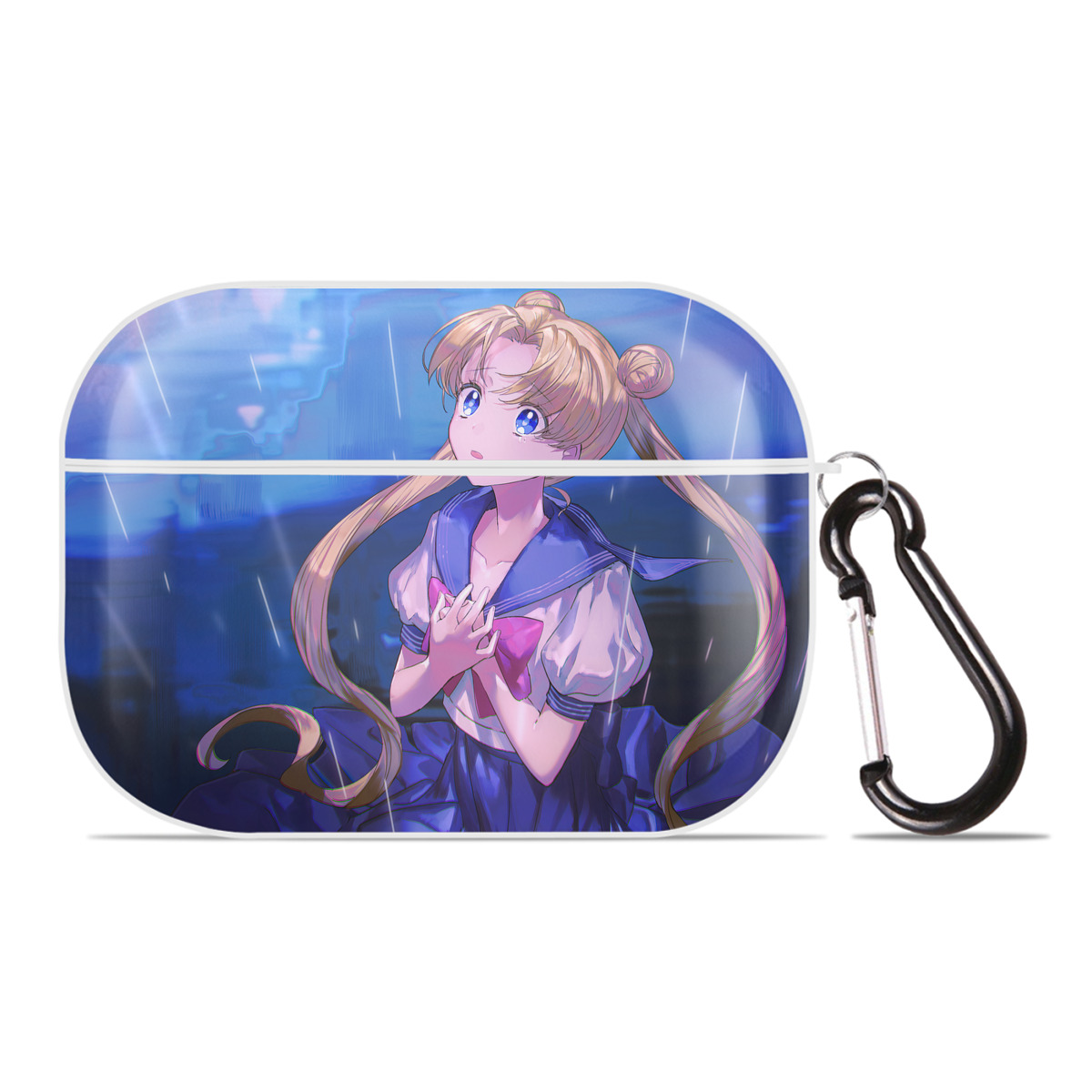 （画像用） 美少女戦士セーラームーン Sailor Moon 【AirPods Pro用】ハードシェル保護ケース 耐衝撃・防指紋・カラビナ付き商品仕様