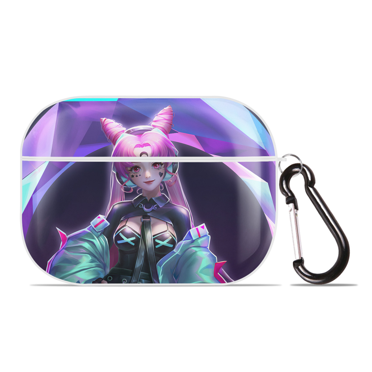 （画像用） 美少女戦士セーラームーン Sailor Moon 【AirPods Pro用】ハードシェル保護ケース 耐衝撃・防指紋・カラビナ付き商品仕様