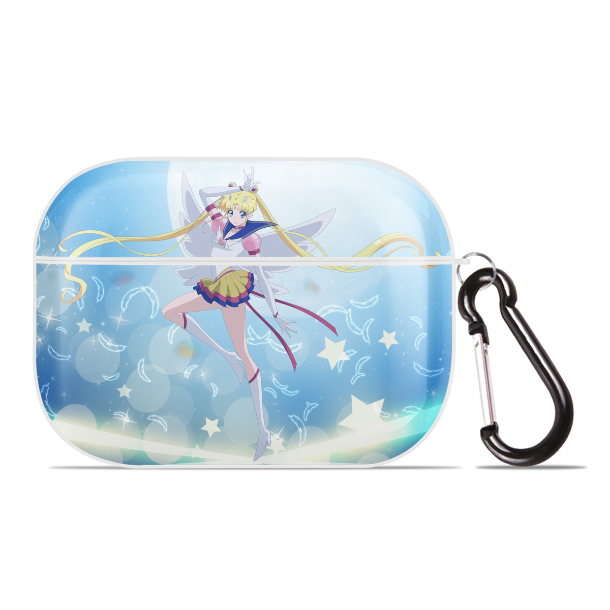 （画像用） 美少女戦士セーラームーン Sailor Moon 【AirPods Pro用】ハードシェル保護ケース 耐衝撃・防指紋・カラビナ付き商品仕様