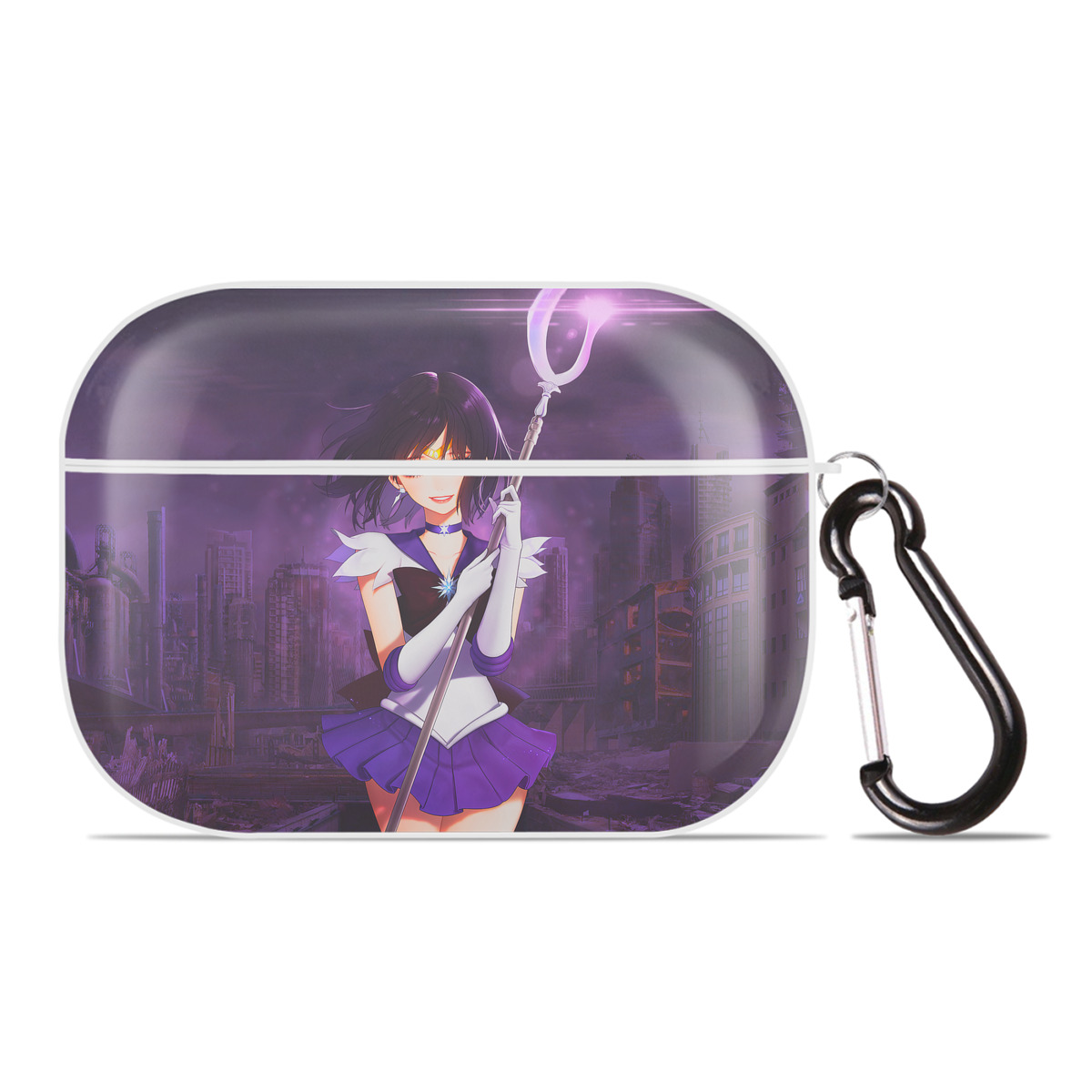 （画像用） 美少女戦士セーラームーン Sailor Moon 【AirPods Pro用】ハードシェル保護ケース 耐衝撃・防指紋・カラビナ付き商品仕様