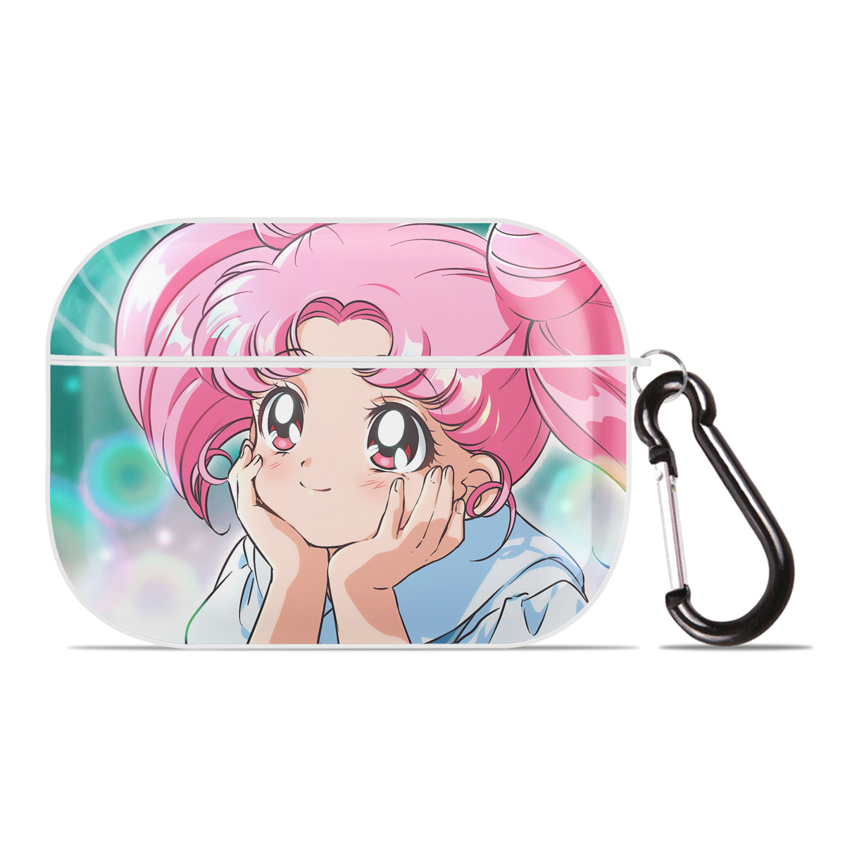 （画像用） 美少女戦士セーラームーン Sailor Moon 【AirPods Pro用】ハードシェル保護ケース 耐衝撃・防指紋・カラビナ付き商品仕様