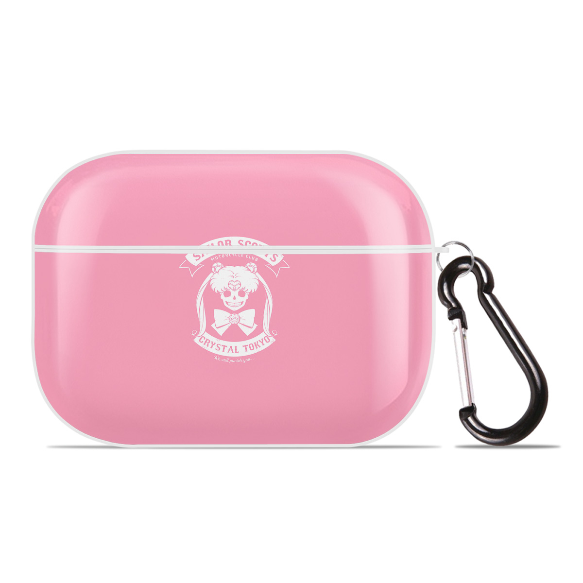 （画像用） 美少女戦士セーラームーン Sailor Moon 【AirPods Pro用】ハードシェル保護ケース 耐衝撃・防指紋・カラビナ付き商品仕様