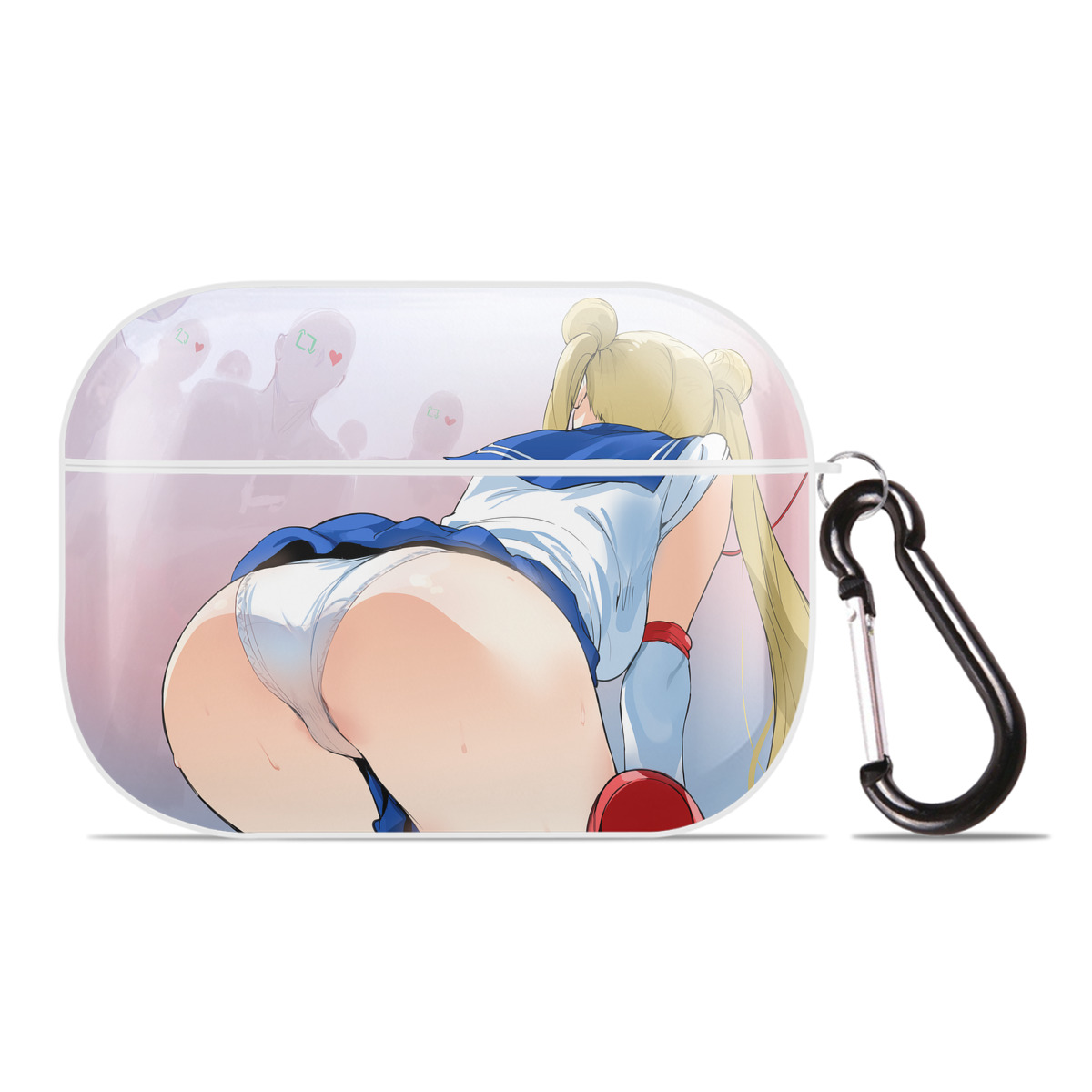 （画像用） 美少女戦士セーラームーン Sailor Moon 【AirPods Pro用】ハードシェル保護ケース 耐衝撃・防指紋・カラビナ付き商品仕様