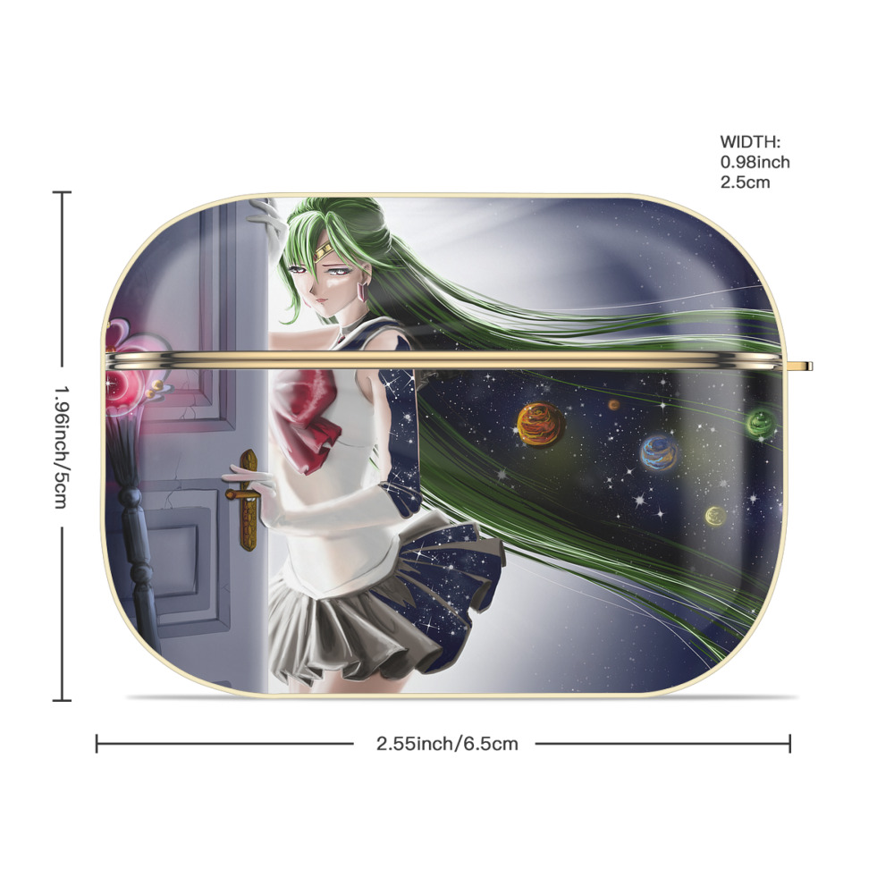 美少女戦士セーラームーン Sailor Moon 【AirPods Pro用】ハードシェル保護ケース｜耐衝撃・防指紋・カラビナ付き商品仕様