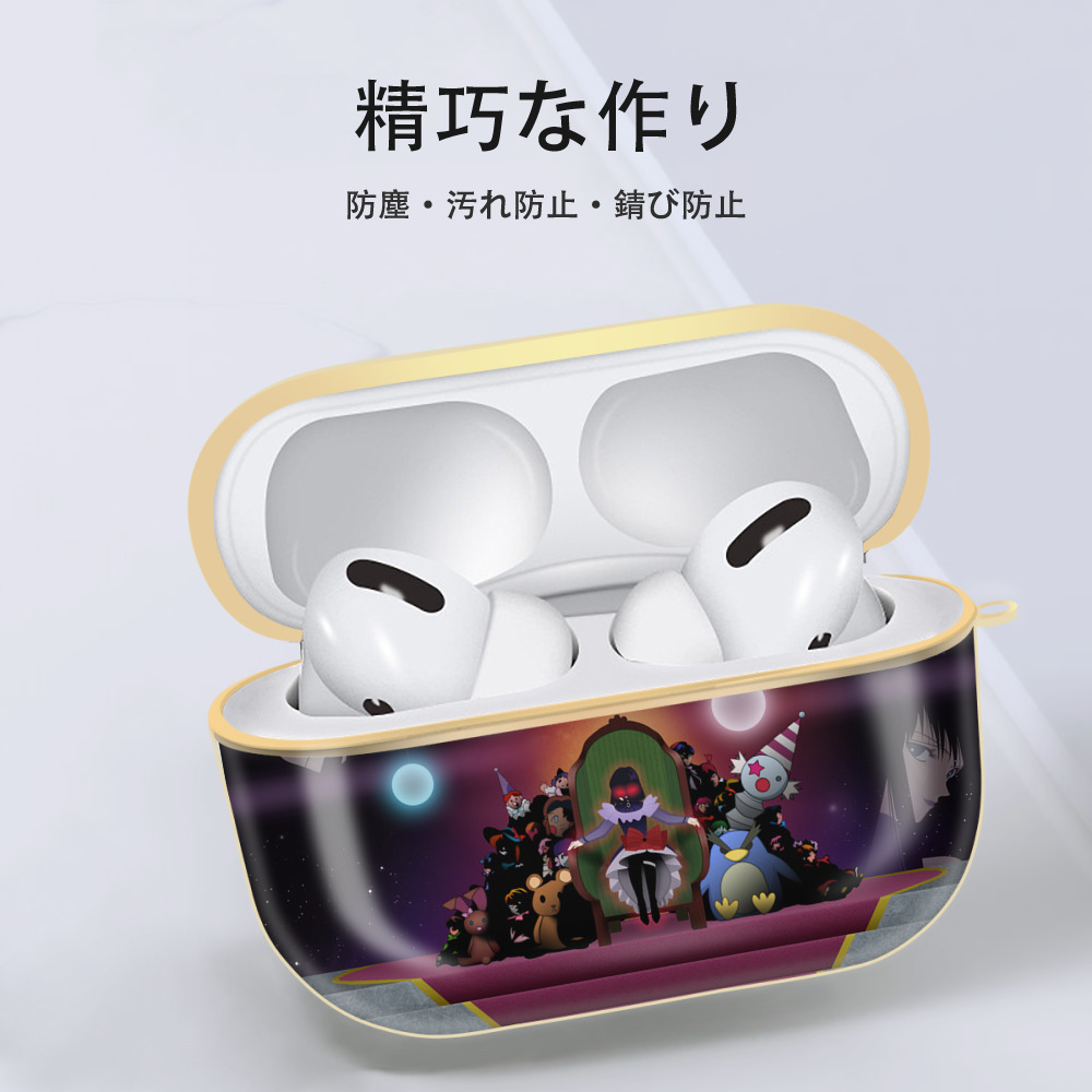 美少女戦士セーラームーン Sailor Moon 【AirPods Pro用】ハードシェル保護ケース｜耐衝撃・防指紋・カラビナ付き商品仕様