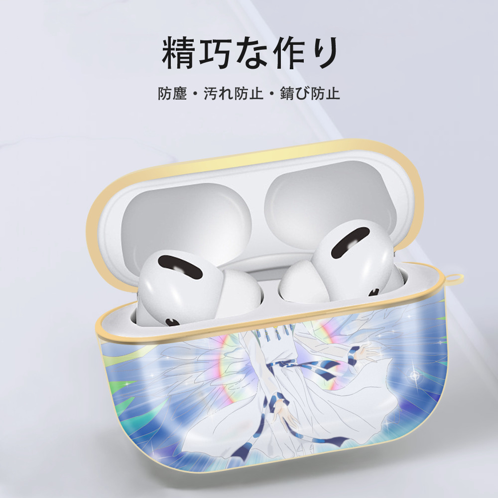 美少女戦士セーラームーン Sailor Moon 【AirPods Pro用】ハードシェル保護ケース｜耐衝撃・防指紋・カラビナ付き商品仕様