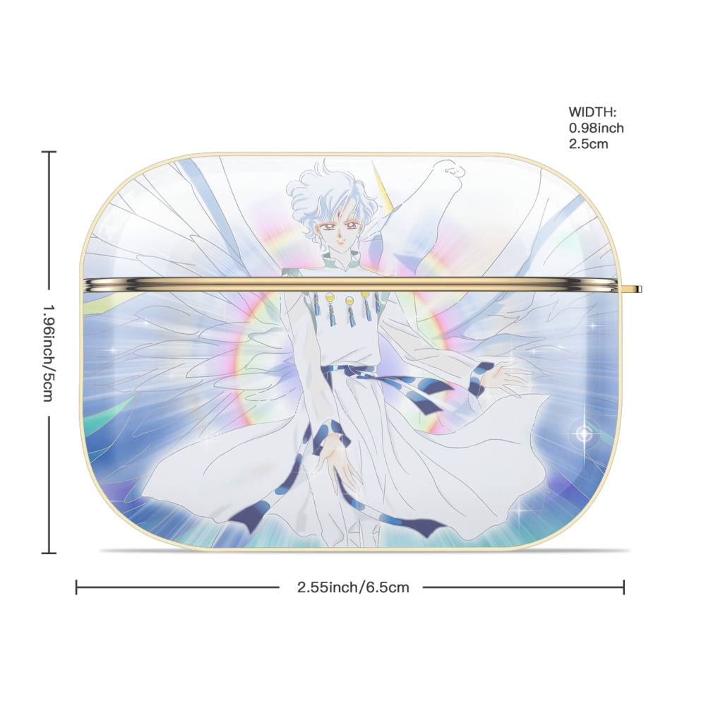 美少女戦士セーラームーン Sailor Moon 【AirPods Pro用】ハードシェル保護ケース｜耐衝撃・防指紋・カラビナ付き商品仕様