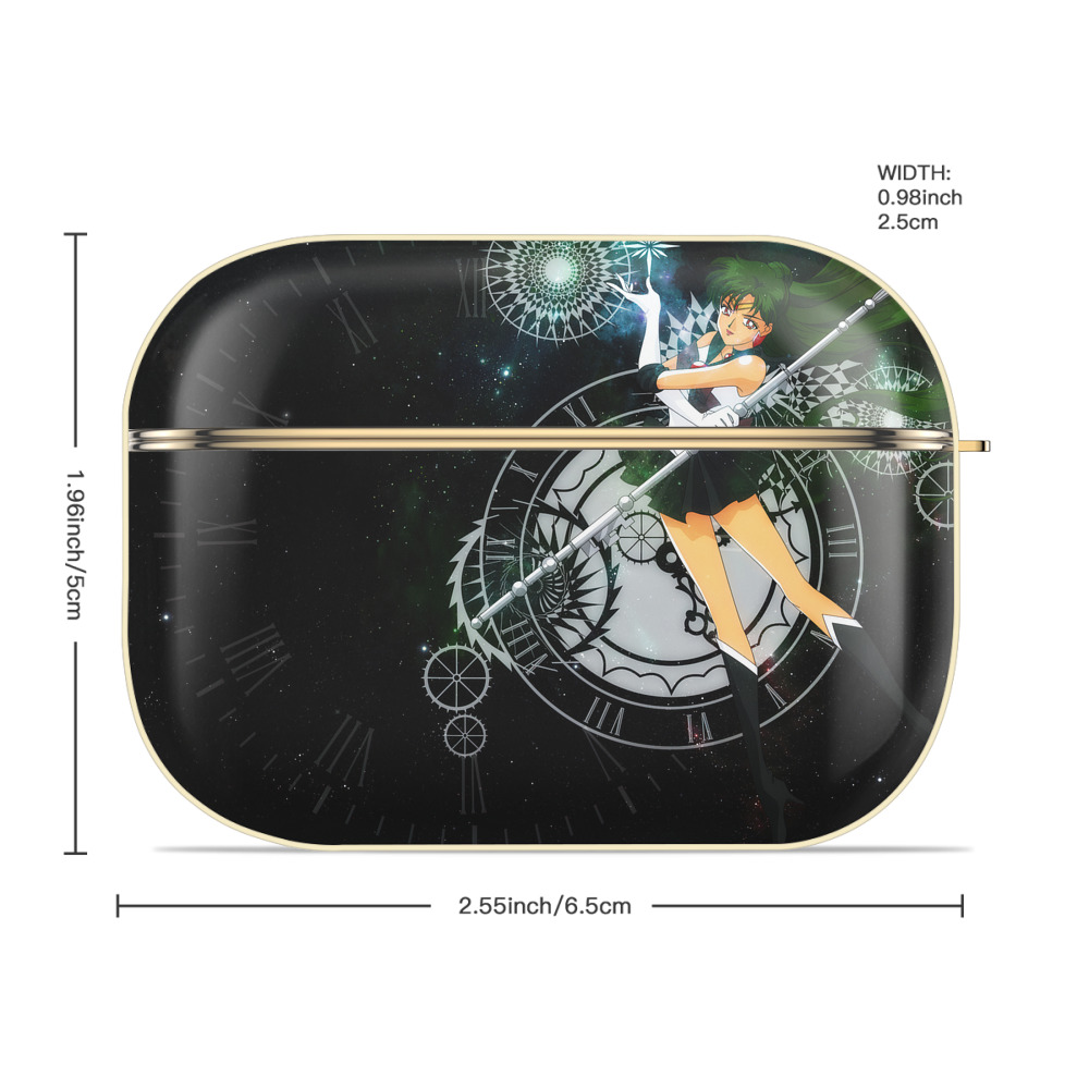 美少女戦士セーラームーン Sailor Moon 【AirPods Pro用】ハードシェル保護ケース｜耐衝撃・防指紋・カラビナ付き商品仕様