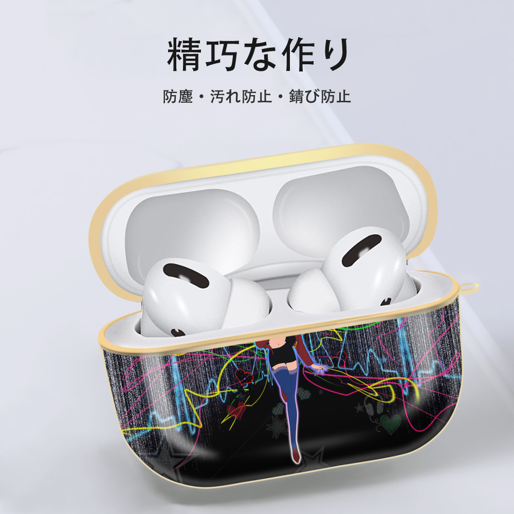 美少女戦士セーラームーン Sailor Moon 【AirPods Pro用】ハードシェル保護ケース｜耐衝撃・防指紋・カラビナ付き商品仕様