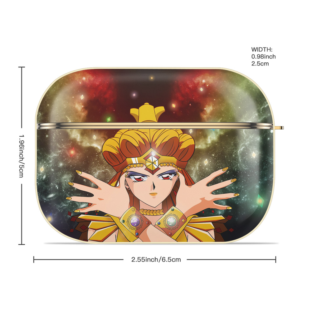美少女戦士セーラームーン Sailor Moon 【AirPods Pro用】ハードシェル保護ケース｜耐衝撃・防指紋・カラビナ付き商品仕様