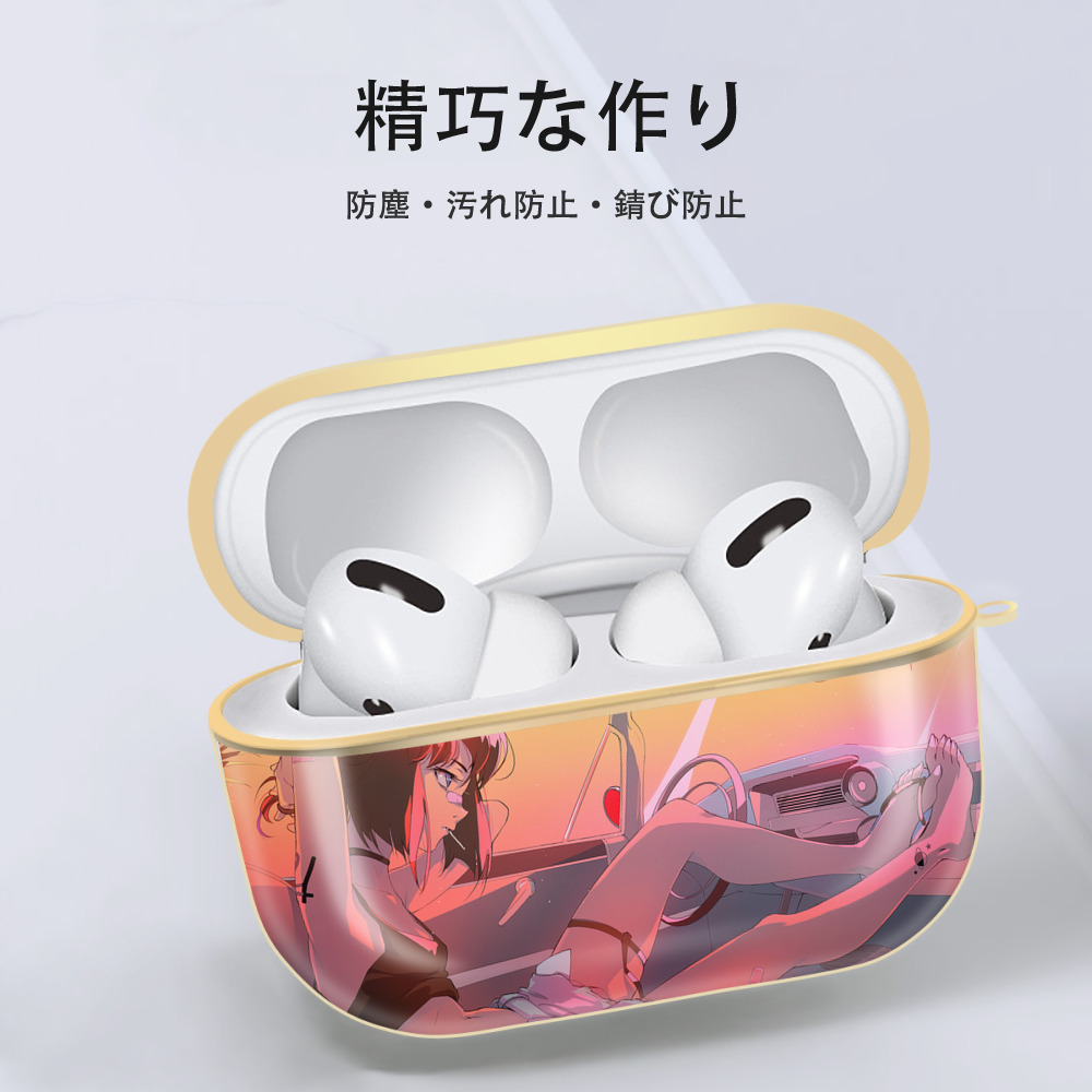 美少女戦士セーラームーン Sailor Moon 【AirPods Pro用】ハードシェル保護ケース｜耐衝撃・防指紋・カラビナ付き商品仕様