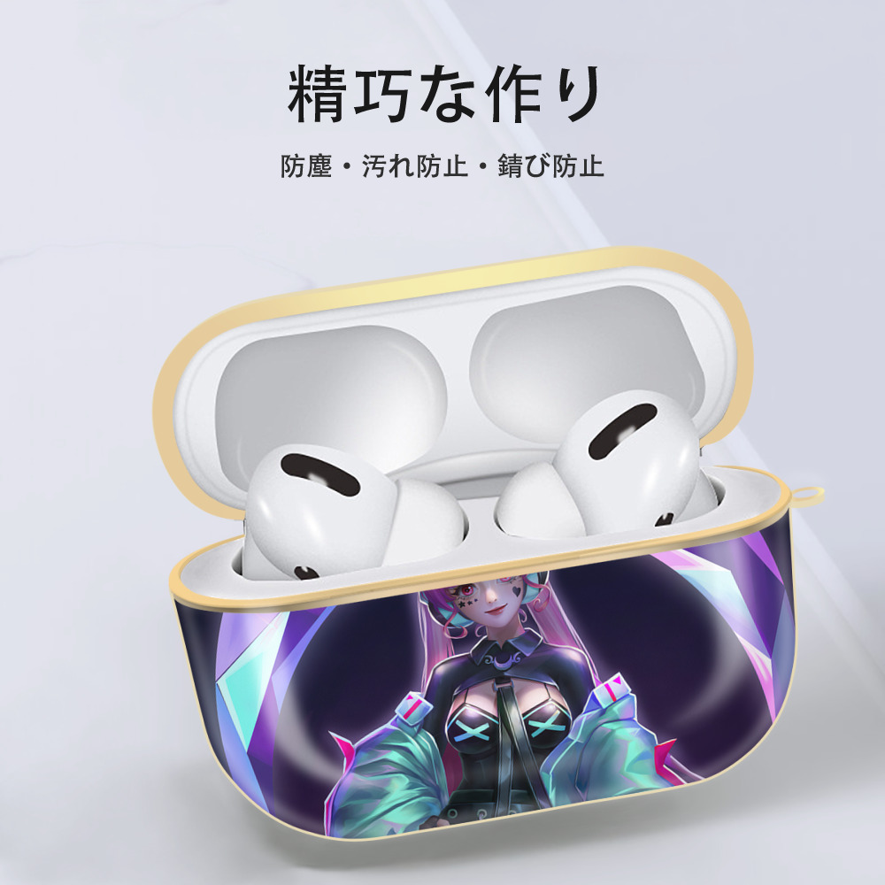 美少女戦士セーラームーン Sailor Moon 【AirPods Pro用】ハードシェル保護ケース｜耐衝撃・防指紋・カラビナ付き商品仕様