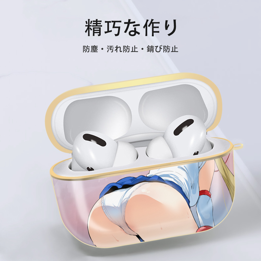 美少女戦士セーラームーン Sailor Moon 【AirPods Pro用】ハードシェル保護ケース｜耐衝撃・防指紋・カラビナ付き商品仕様