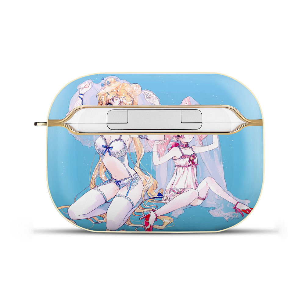 （画像用） 美少女戦士セーラームーン Sailor Moon 【AirPods Pro用】ハードシェル保護ケース｜耐衝撃・防指紋・カラビナ付き商品仕様