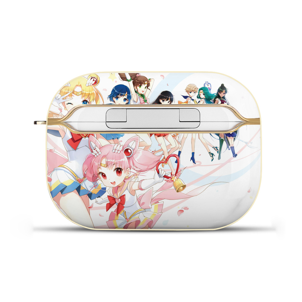 （画像用） 美少女戦士セーラームーン Sailor Moon 【AirPods Pro用】ハードシェル保護ケース｜耐衝撃・防指紋・カラビナ付き商品仕様
