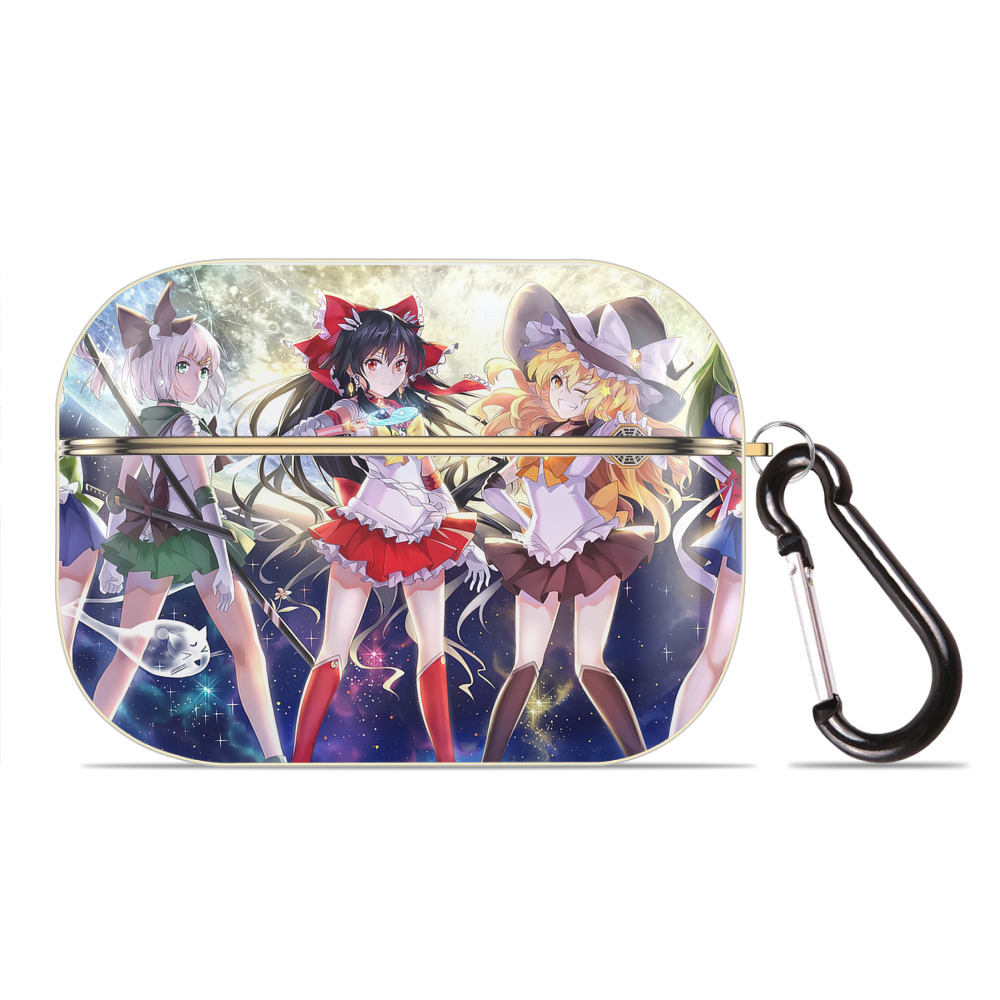 （画像用） 美少女戦士セーラームーン Sailor Moon 【AirPods Pro用】ハードシェル保護ケース｜耐衝撃・防指紋・カラビナ付き商品仕様