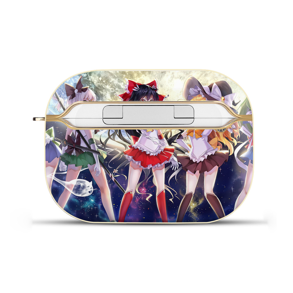 （画像用） 美少女戦士セーラームーン Sailor Moon 【AirPods Pro用】ハードシェル保護ケース｜耐衝撃・防指紋・カラビナ付き商品仕様