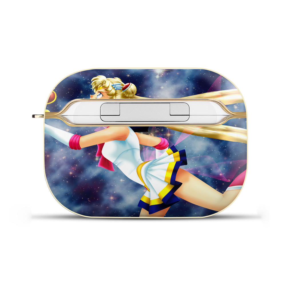 （画像用） 美少女戦士セーラームーン Sailor Moon 【AirPods Pro用】ハードシェル保護ケース｜耐衝撃・防指紋・カラビナ付き商品仕様