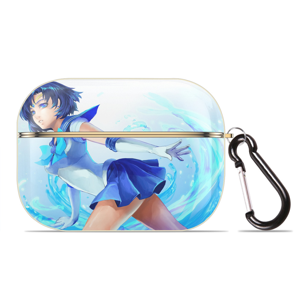 （画像用） 美少女戦士セーラームーン Sailor Moon 【AirPods Pro用】ハードシェル保護ケース｜耐衝撃・防指紋・カラビナ付き商品仕様