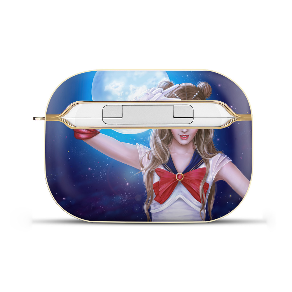 （画像用） 美少女戦士セーラームーン Sailor Moon 【AirPods Pro用】ハードシェル保護ケース｜耐衝撃・防指紋・カラビナ付き商品仕様