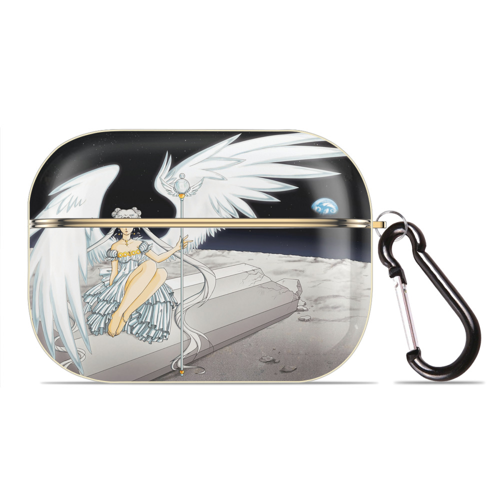 （画像用） 美少女戦士セーラームーン Sailor Moon 【AirPods Pro用】ハードシェル保護ケース｜耐衝撃・防指紋・カラビナ付き商品仕様