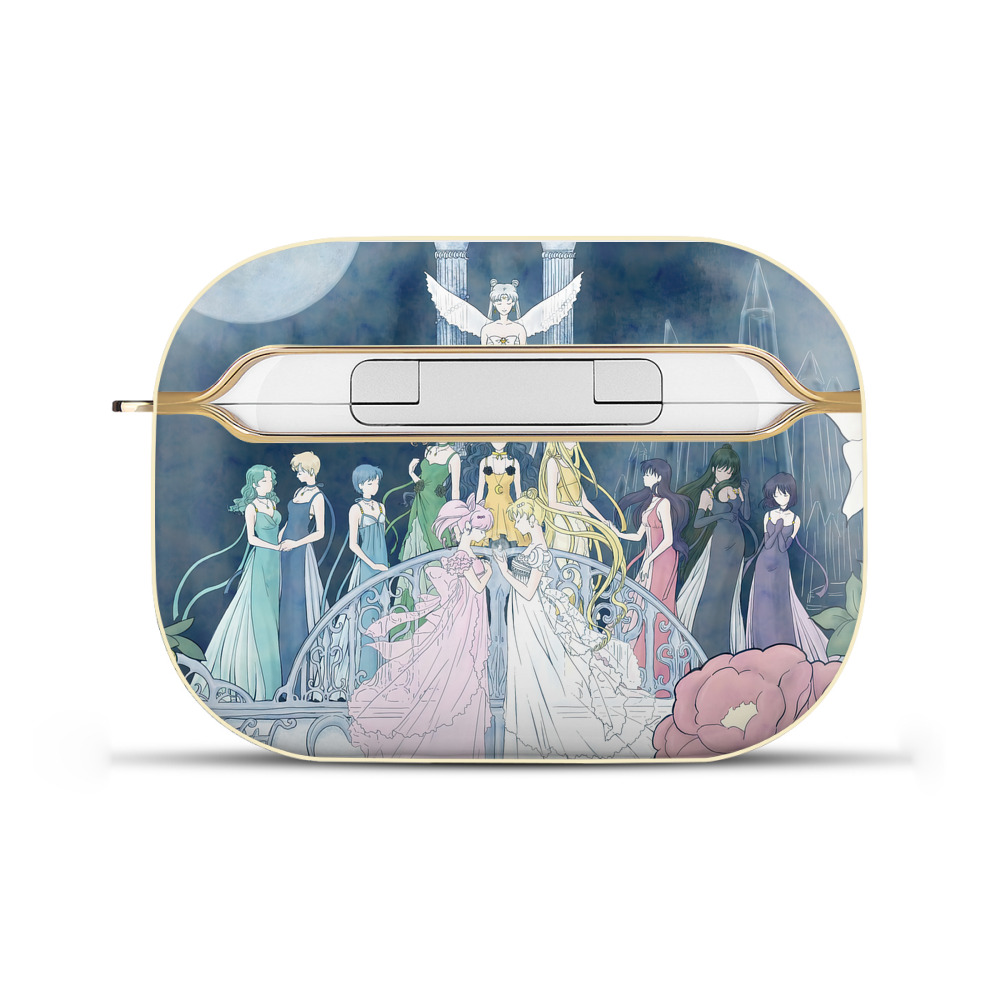（画像用） 美少女戦士セーラームーン Sailor Moon 【AirPods Pro用】ハードシェル保護ケース｜耐衝撃・防指紋・カラビナ付き商品仕様