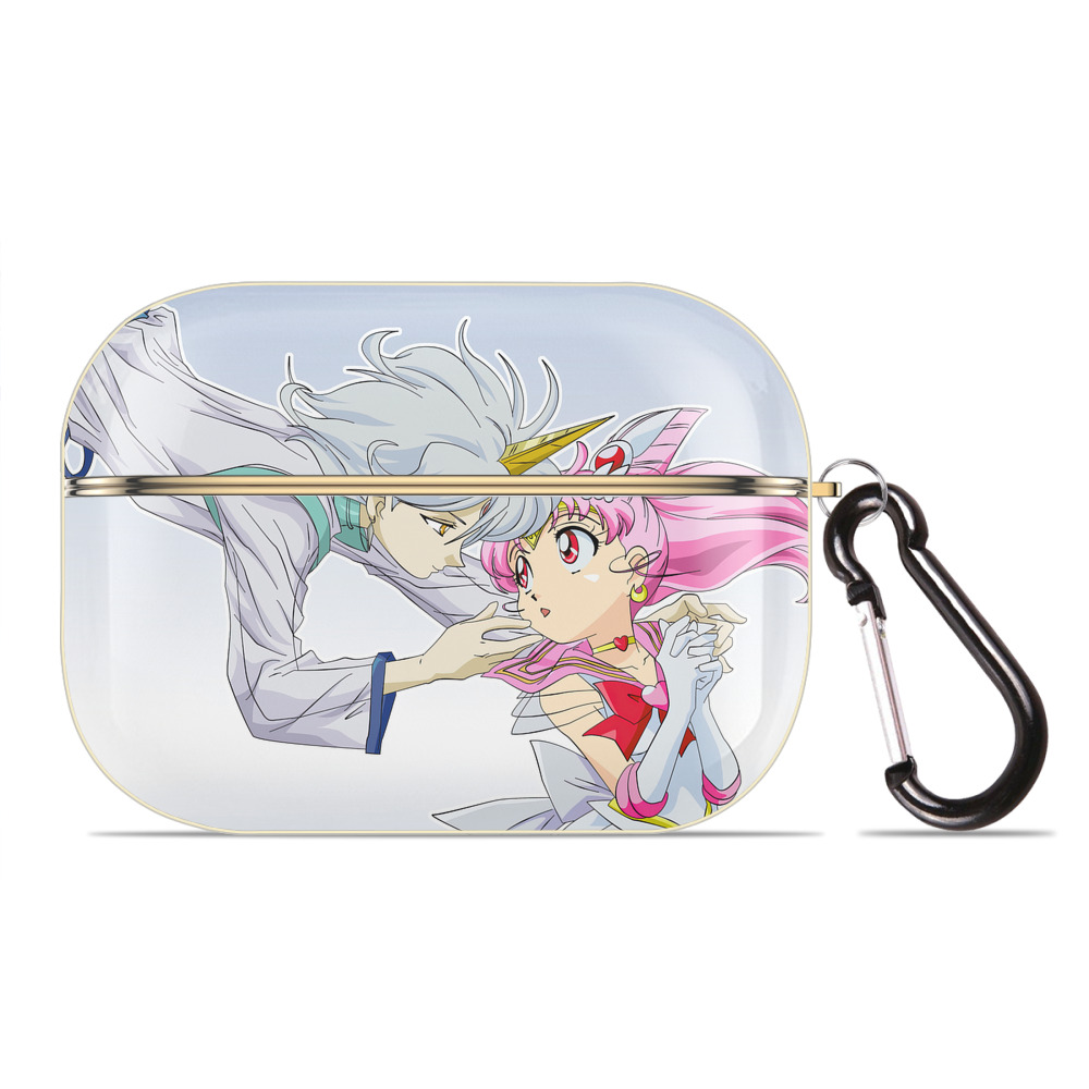 （画像用） 美少女戦士セーラームーン Sailor Moon 【AirPods Pro用】ハードシェル保護ケース｜耐衝撃・防指紋・カラビナ付き商品仕様