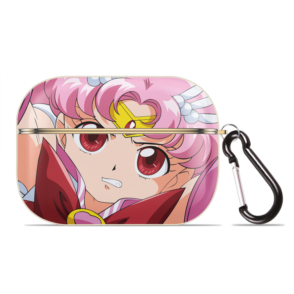 （画像用） 美少女戦士セーラームーン Sailor Moon 【AirPods Pro用】ハードシェル保護ケース｜耐衝撃・防指紋・カラビナ付き商品仕様