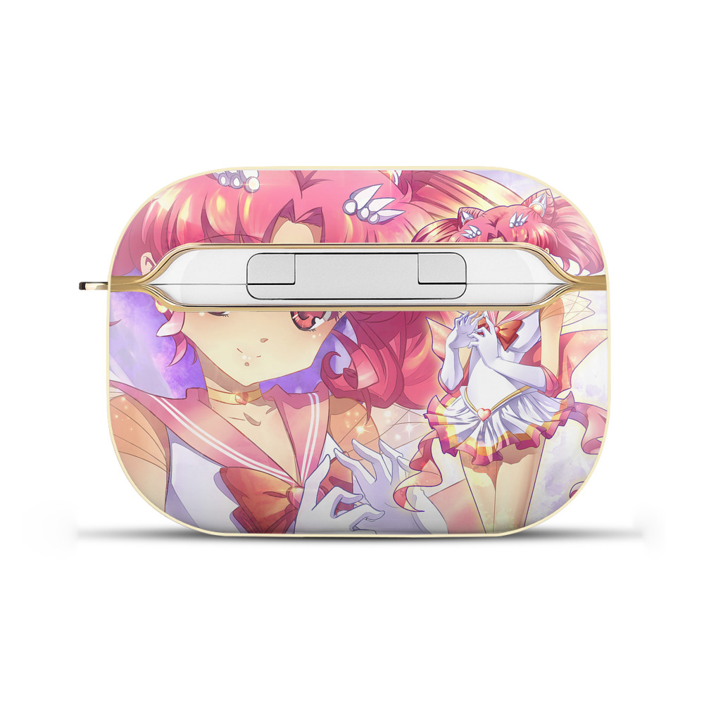 （画像用） 美少女戦士セーラームーン Sailor Moon 【AirPods Pro用】ハードシェル保護ケース｜耐衝撃・防指紋・カラビナ付き商品仕様