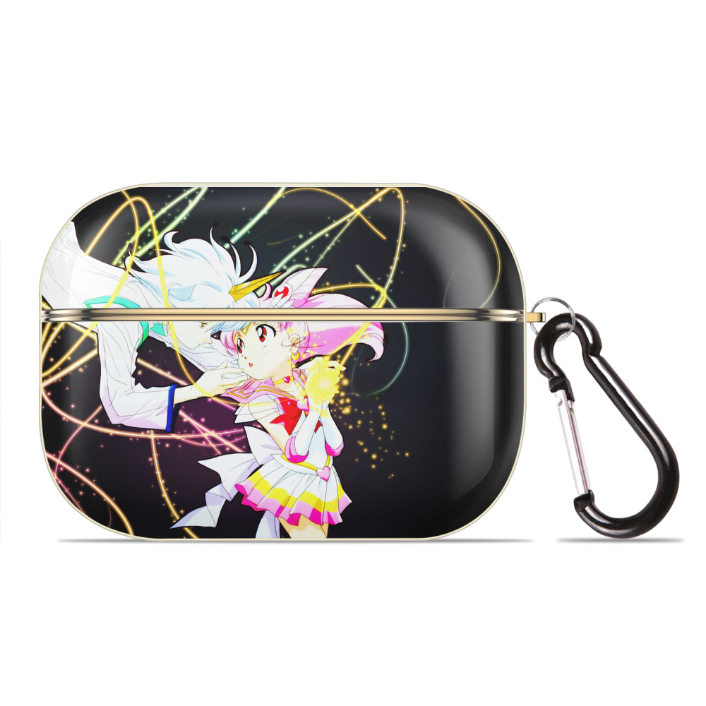 （画像用） 美少女戦士セーラームーン Sailor Moon 【AirPods Pro用】ハードシェル保護ケース｜耐衝撃・防指紋・カラビナ付き商品仕様