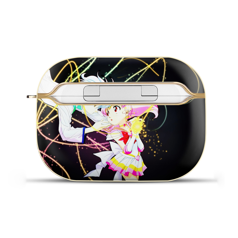（画像用） 美少女戦士セーラームーン Sailor Moon 【AirPods Pro用】ハードシェル保護ケース｜耐衝撃・防指紋・カラビナ付き商品仕様