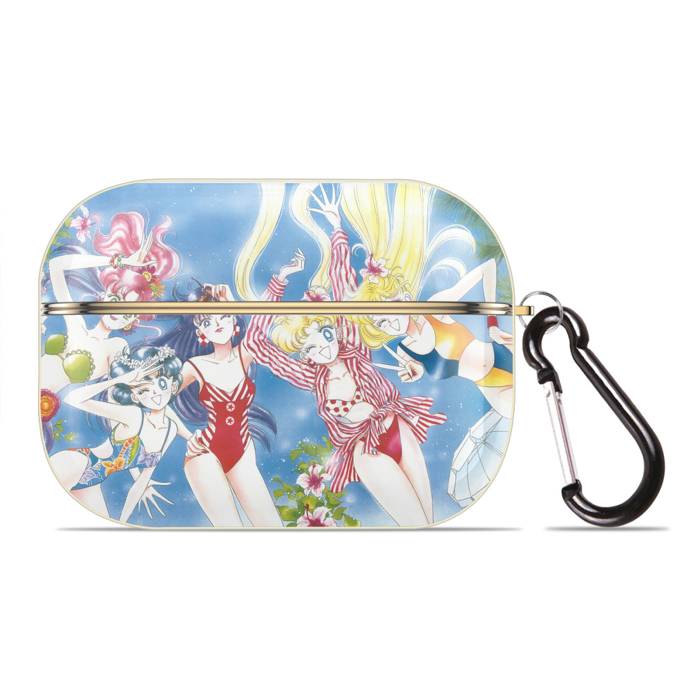 （画像用） 美少女戦士セーラームーン Sailor Moon 【AirPods Pro用】ハードシェル保護ケース｜耐衝撃・防指紋・カラビナ付き商品仕様