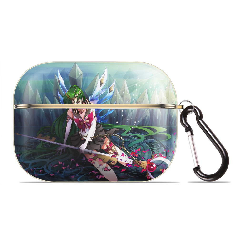 （画像用） 美少女戦士セーラームーン Sailor Moon 【AirPods Pro用】ハードシェル保護ケース｜耐衝撃・防指紋・カラビナ付き商品仕様