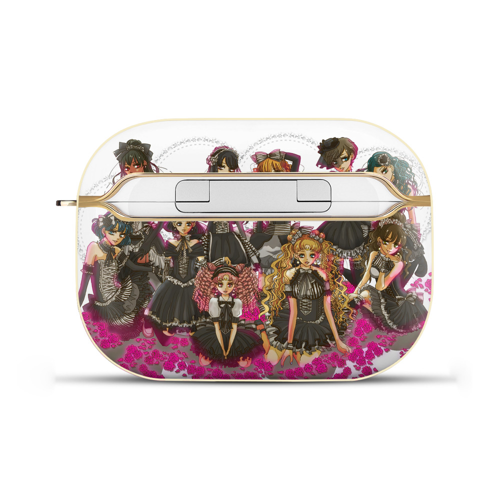 （画像用） 美少女戦士セーラームーン Sailor Moon 【AirPods Pro用】ハードシェル保護ケース｜耐衝撃・防指紋・カラビナ付き商品仕様