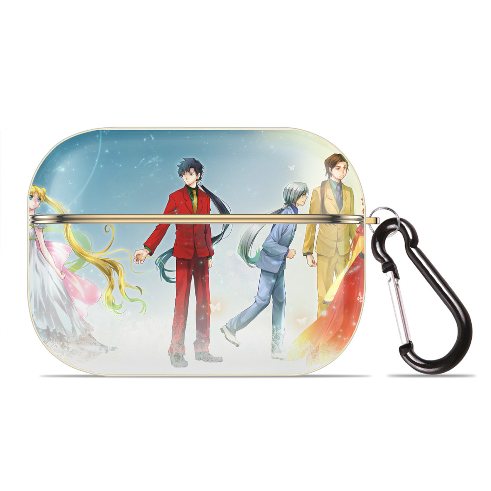 （画像用） 美少女戦士セーラームーン Sailor Moon 【AirPods Pro用】ハードシェル保護ケース｜耐衝撃・防指紋・カラビナ付き商品仕様