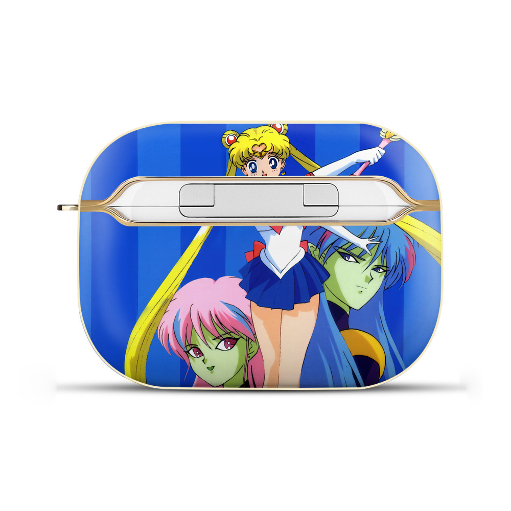 （画像用） 美少女戦士セーラームーン Sailor Moon 【AirPods Pro用】ハードシェル保護ケース｜耐衝撃・防指紋・カラビナ付き商品仕様