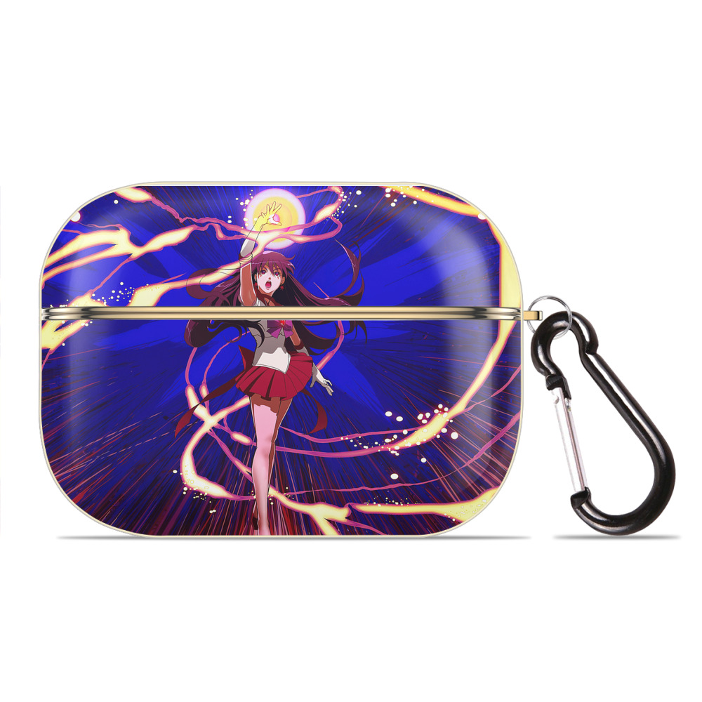 （画像用） 美少女戦士セーラームーン Sailor Moon 【AirPods Pro用】ハードシェル保護ケース｜耐衝撃・防指紋・カラビナ付き商品仕様