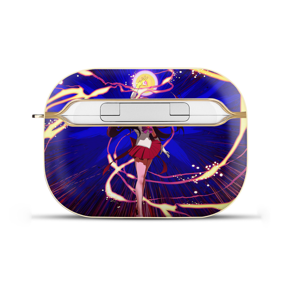（画像用） 美少女戦士セーラームーン Sailor Moon 【AirPods Pro用】ハードシェル保護ケース｜耐衝撃・防指紋・カラビナ付き商品仕様