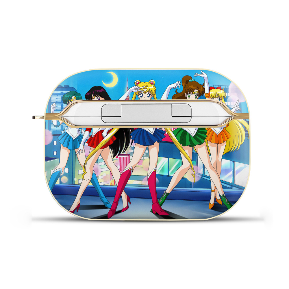 （画像用） 美少女戦士セーラームーン Sailor Moon 【AirPods Pro用】ハードシェル保護ケース｜耐衝撃・防指紋・カラビナ付き商品仕様