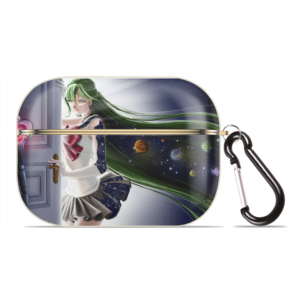 （画像用） 美少女戦士セーラームーン Sailor Moon 【AirPods Pro用】ハードシェル保護ケース｜耐衝撃・防指紋・カラビナ付き商品仕様