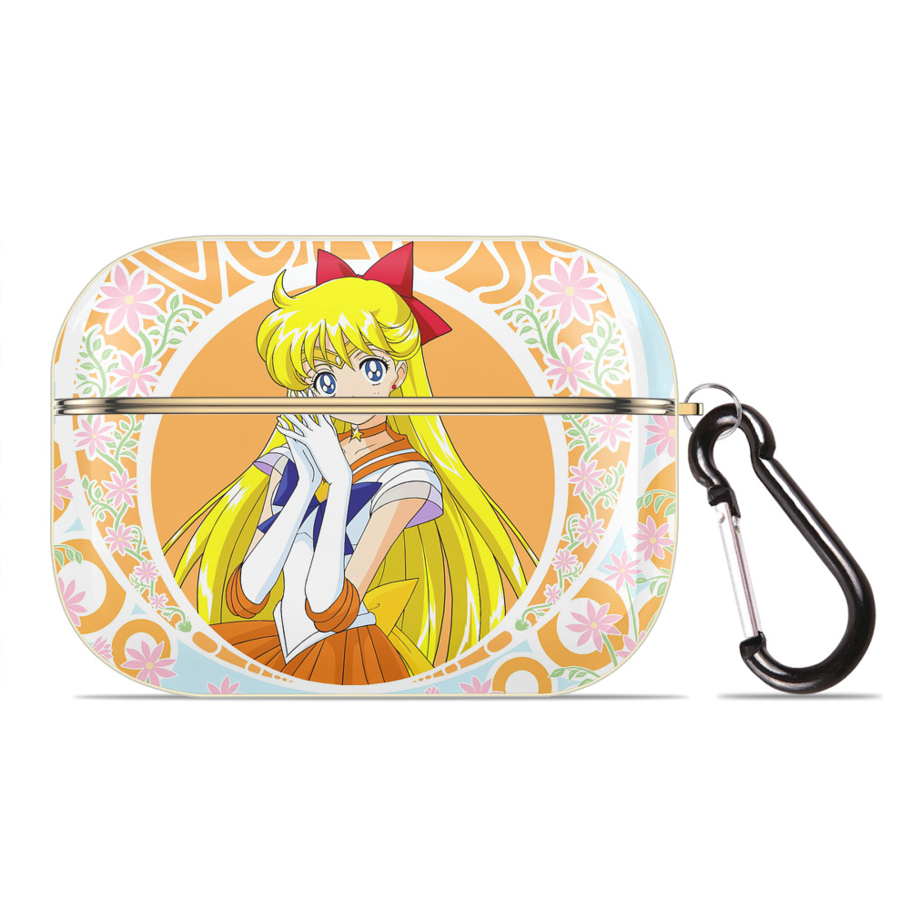 （画像用） 美少女戦士セーラームーン Sailor Moon 【AirPods Pro用】ハードシェル保護ケース｜耐衝撃・防指紋・カラビナ付き商品仕様