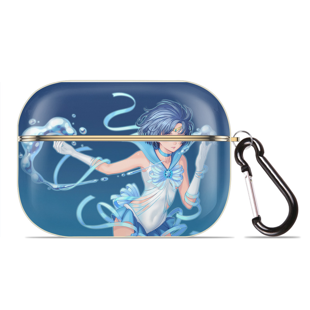 （画像用） 美少女戦士セーラームーン Sailor Moon 【AirPods Pro用】ハードシェル保護ケース｜耐衝撃・防指紋・カラビナ付き商品仕様