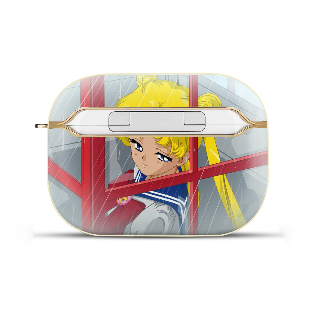 （画像用） 美少女戦士セーラームーン Sailor Moon 【AirPods Pro用】ハードシェル保護ケース｜耐衝撃・防指紋・カラビナ付き商品仕様