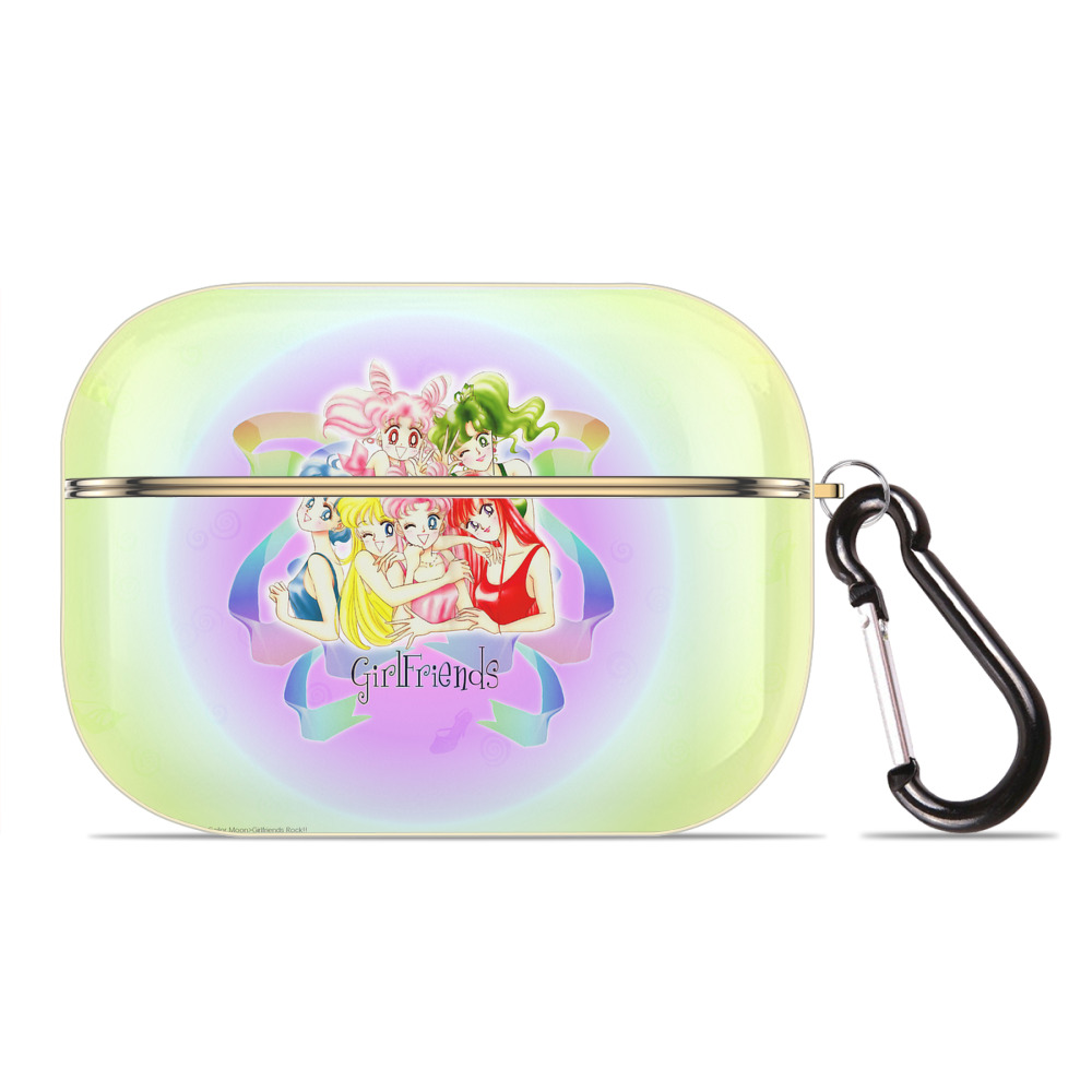 （画像用） 美少女戦士セーラームーン Sailor Moon 【AirPods Pro用】ハードシェル保護ケース｜耐衝撃・防指紋・カラビナ付き商品仕様