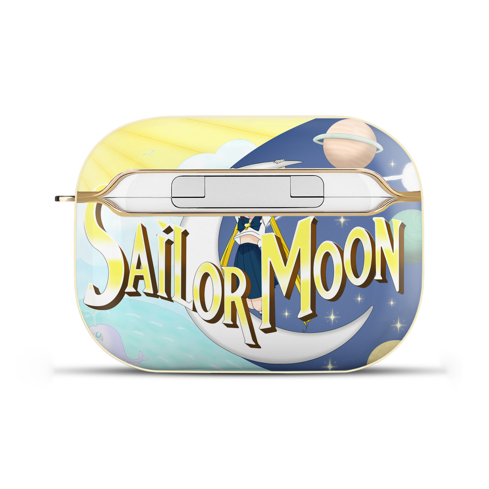（画像用） 美少女戦士セーラームーン Sailor Moon 【AirPods Pro用】ハードシェル保護ケース｜耐衝撃・防指紋・カラビナ付き商品仕様