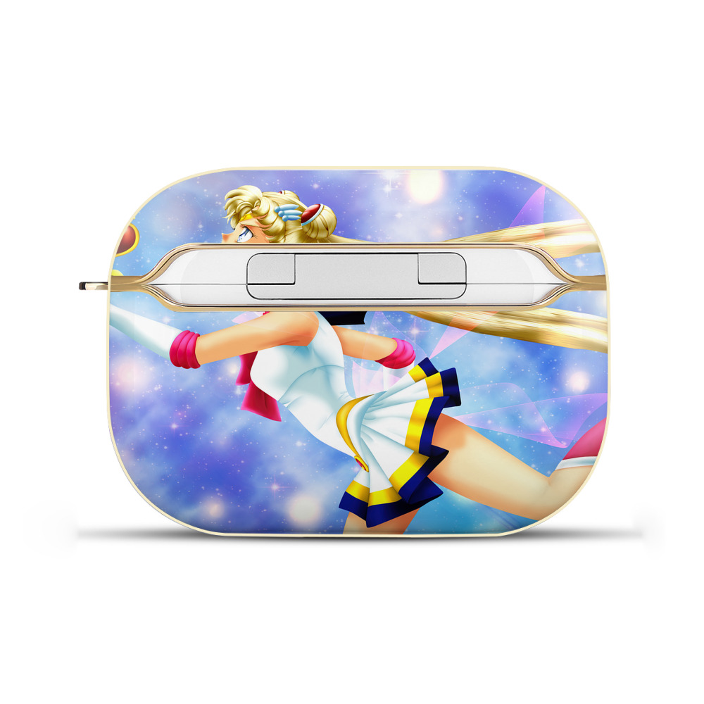 （画像用） 美少女戦士セーラームーン Sailor Moon 【AirPods Pro用】ハードシェル保護ケース｜耐衝撃・防指紋・カラビナ付き商品仕様