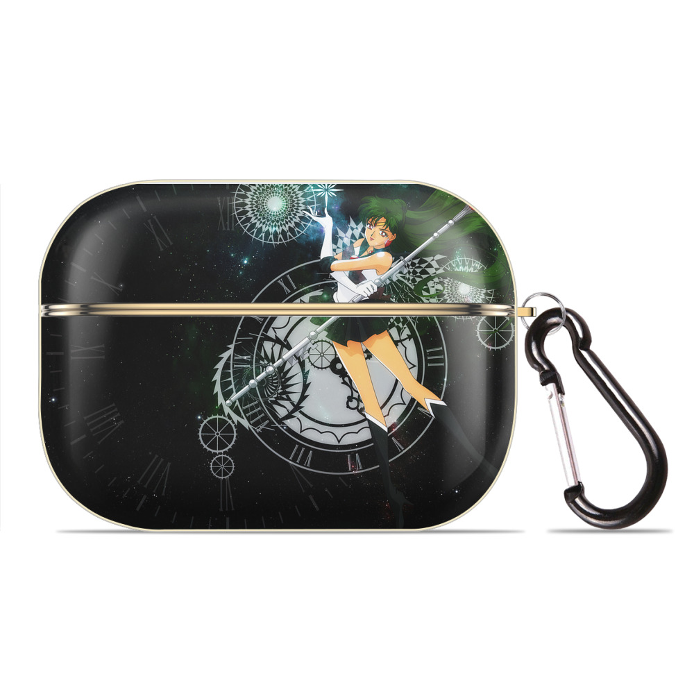 （画像用） 美少女戦士セーラームーン Sailor Moon 【AirPods Pro用】ハードシェル保護ケース｜耐衝撃・防指紋・カラビナ付き商品仕様
