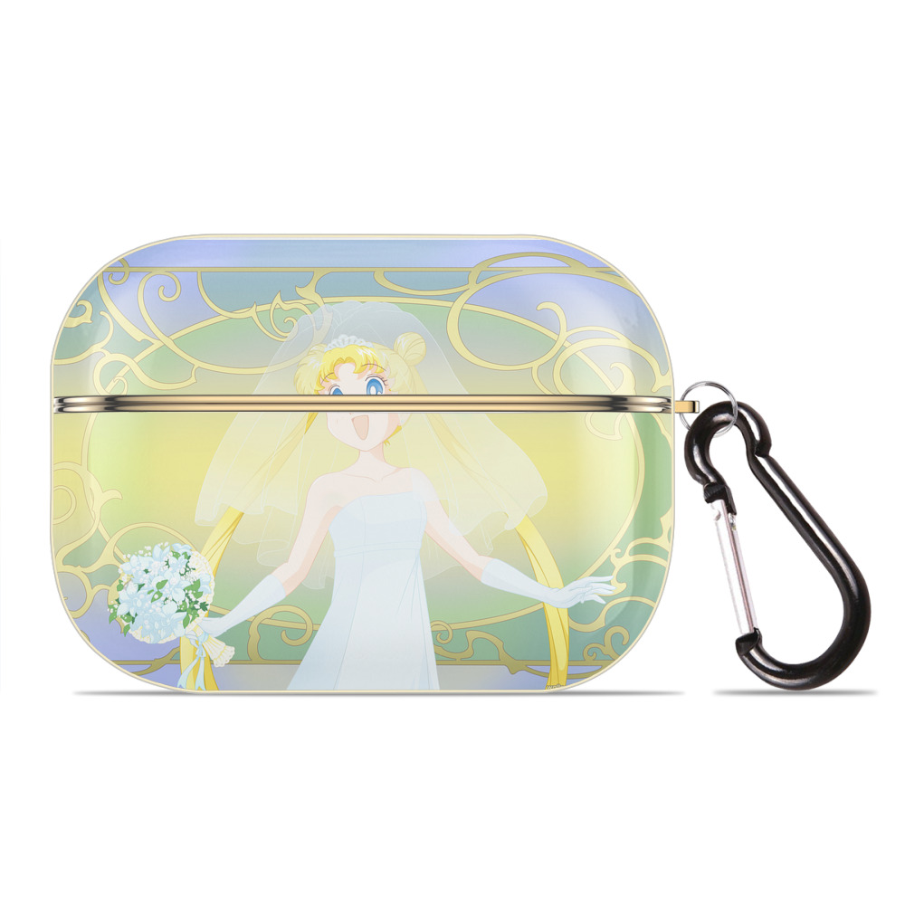 （画像用） 美少女戦士セーラームーン Sailor Moon 【AirPods Pro用】ハードシェル保護ケース｜耐衝撃・防指紋・カラビナ付き商品仕様
